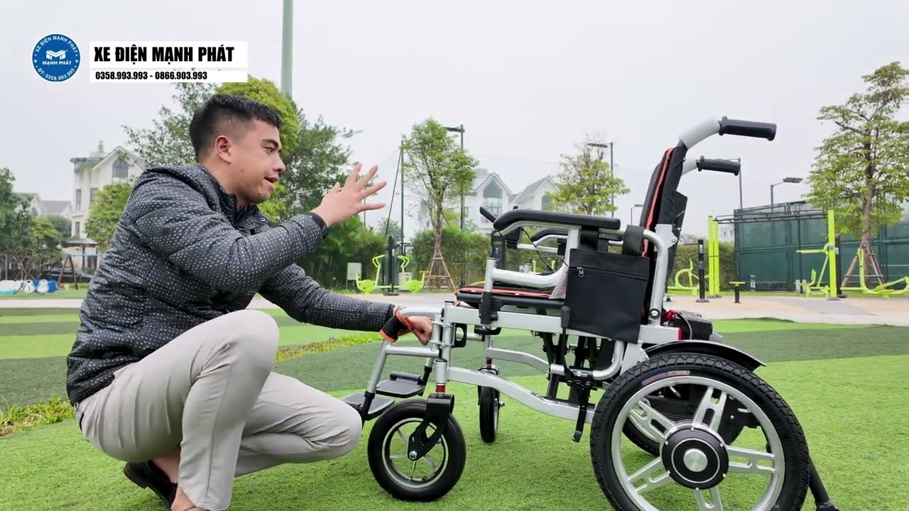 GIỚI THIỆU CHI TIẾT XE LĂN ĐIỆN MP-05 NHẬP KHẨU CHÍNH HÃNG CHO NGƯỜI GIÀ NGƯỜI KHUYẾT TẬT