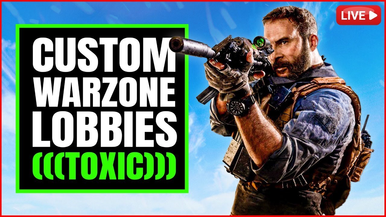 🔴 CUSTOM WARZONE LOBBIES WITH FRIENDS LIVE
