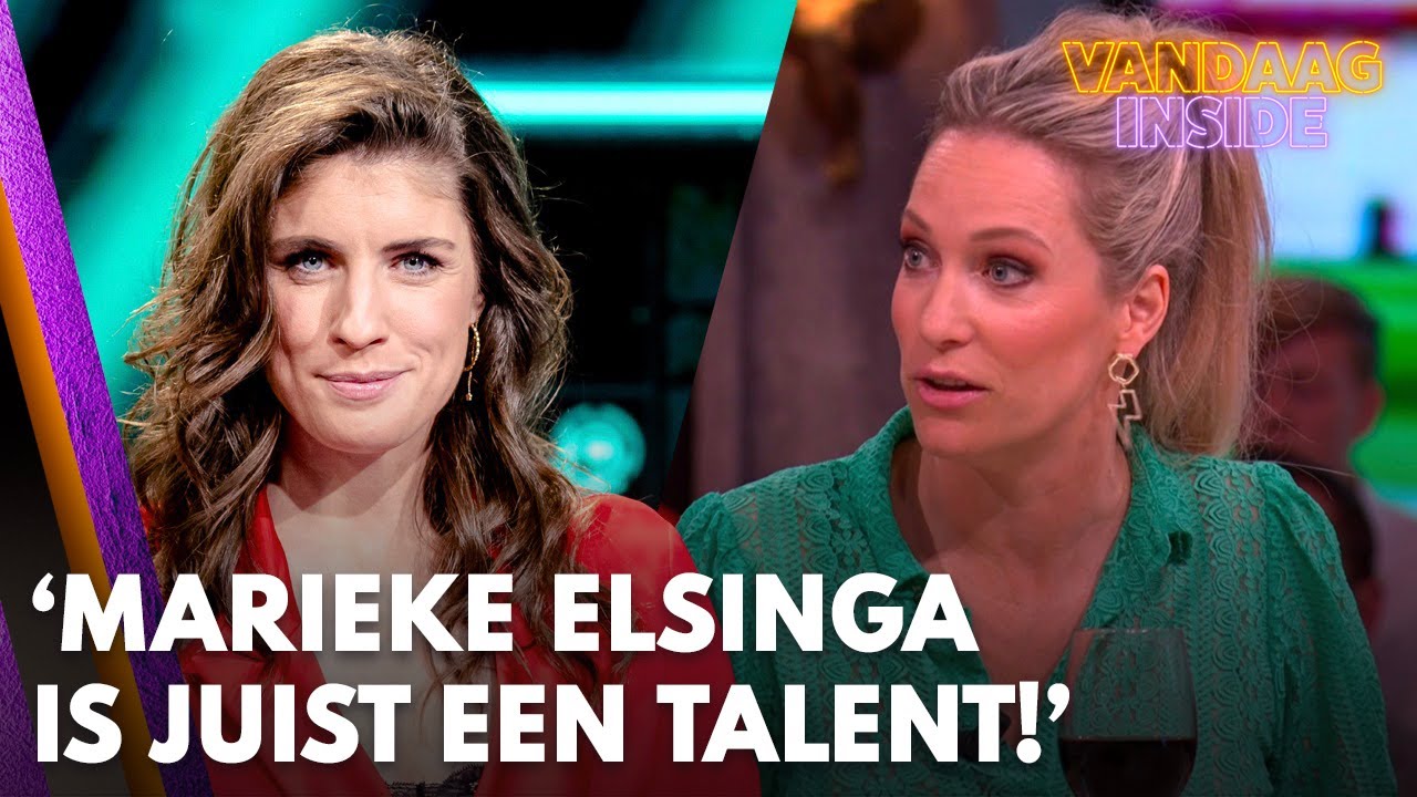 H&eacute;l&egrave;ne in de bres voor Marieke Elsinga: 'Het is juist een heel groot talent!' | VANDAAG INSIDE