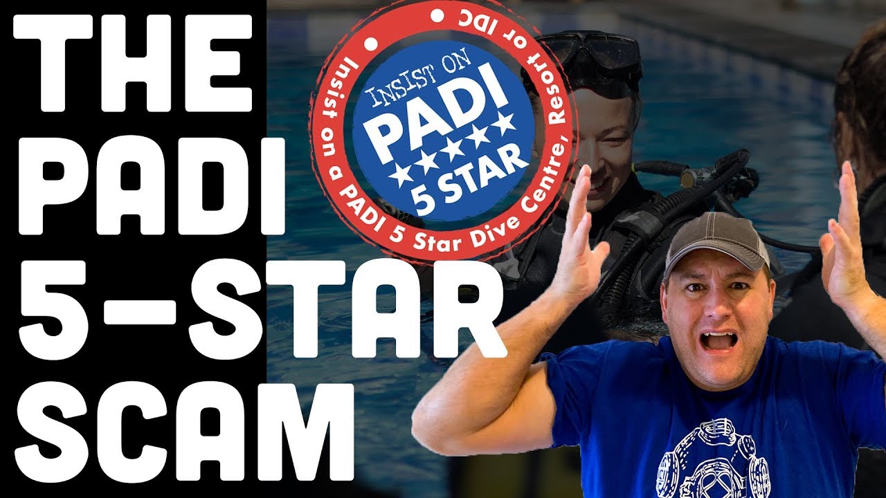 Мошенничество PADI ⭐️⭐️⭐️⭐️⭐️ ➕10 причин, по которым хороший дайв-центр ДЕЙСТВИТЕЛЬНО имеет 5 звезд!