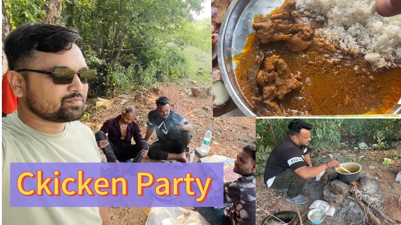 Jungle Mein Diwali Chicken Party 🔥 | Friends, Daru & Full Masti 