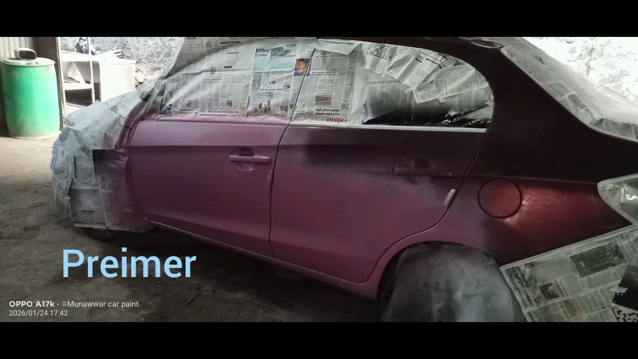 Honda amaze LH door paint 