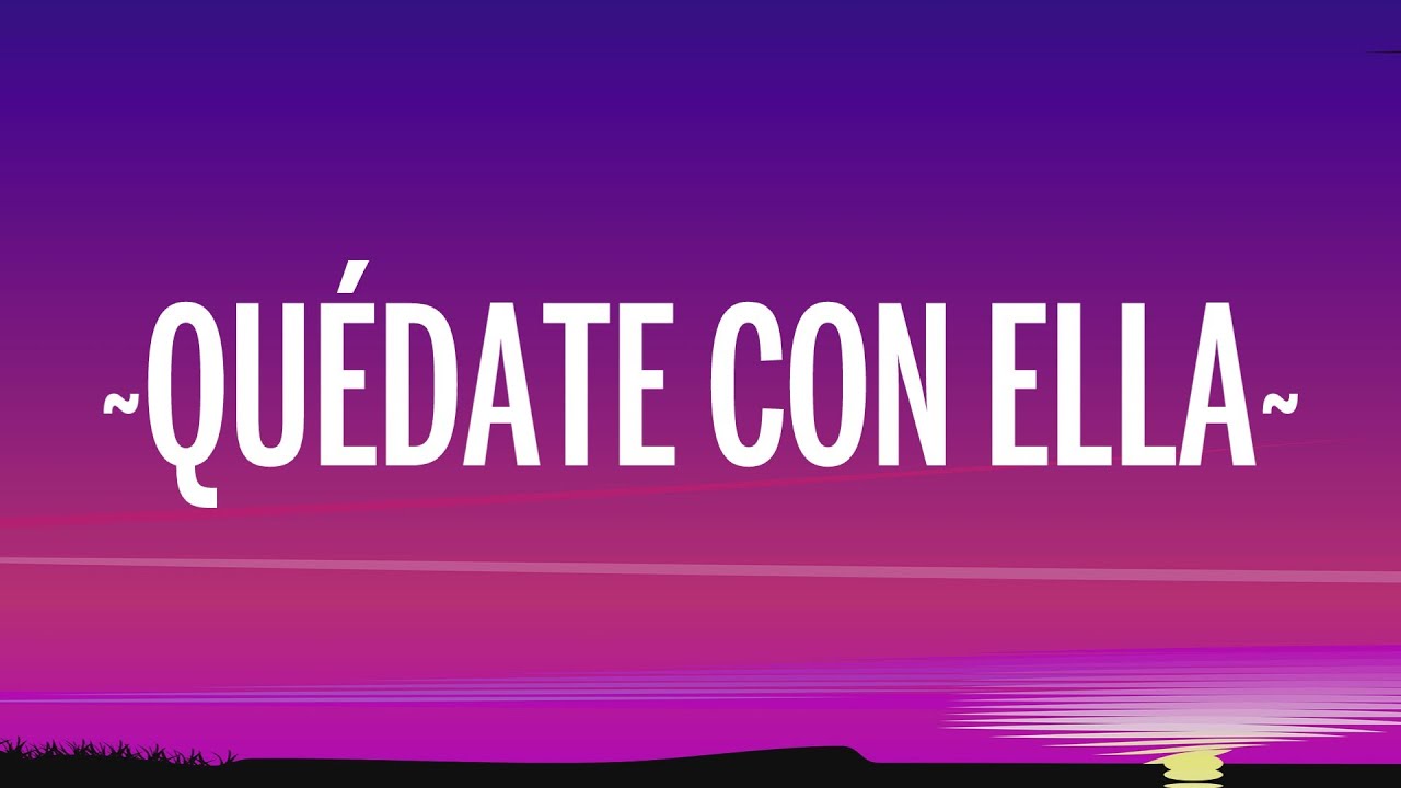 Natalia Jiménez - Quédate Con Ella (Letra/Lyrics)