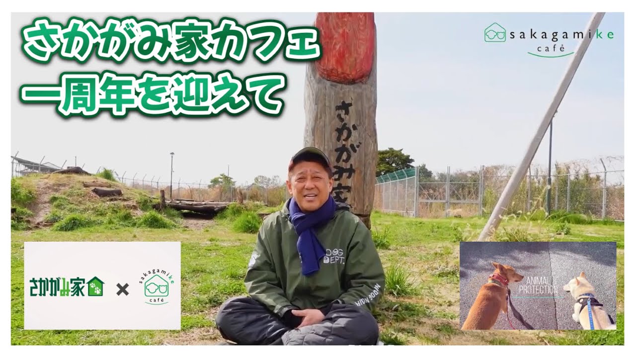 【坂上忍の想い】さかがみ家カフェ一周年を迎え、実際に店舗で流れている映像をお見せします