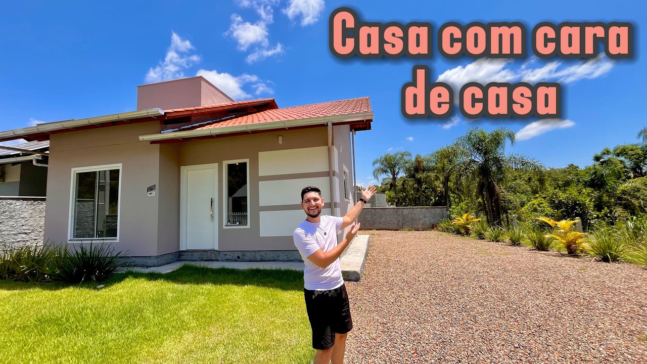 Casa com três quartos em Santa Catarina🏡🥰