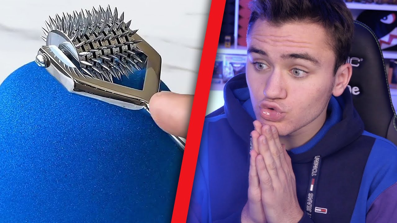 JE REGARDE DES VIDÉOS SATISFAISANTES SUR YOUTUBE ! #3 (je me fait putaclic)