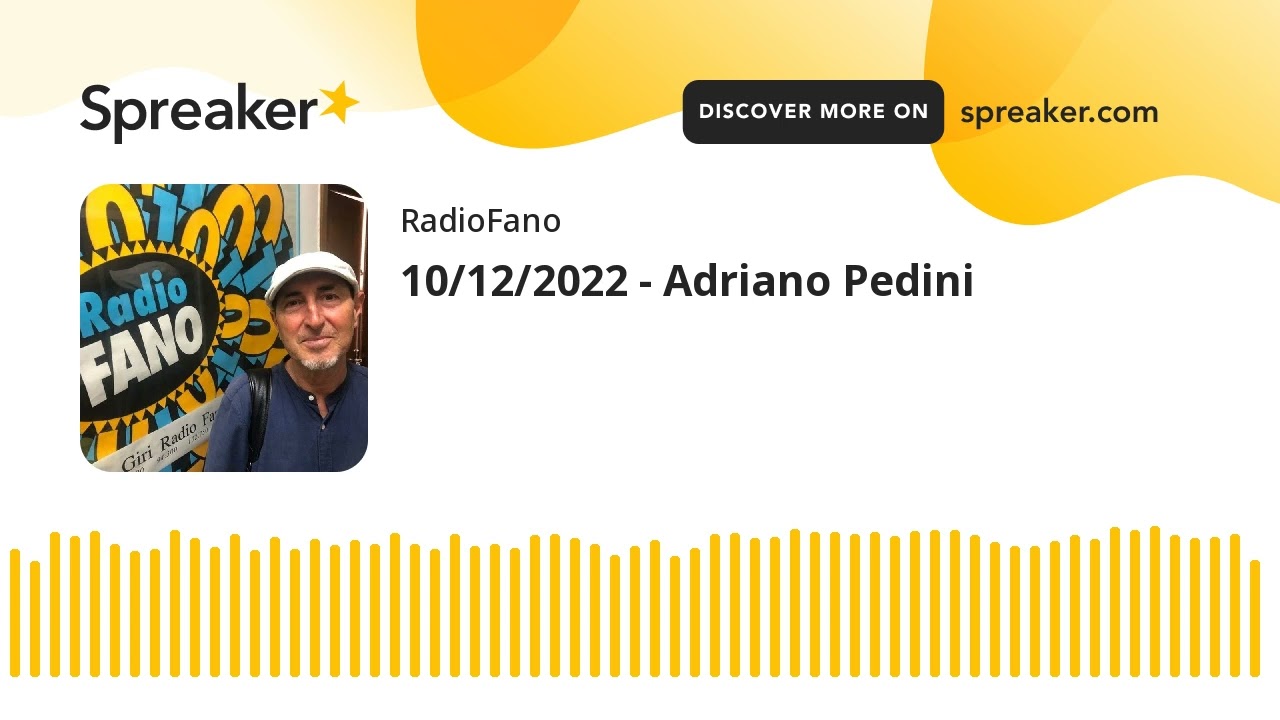10/12/2022 - Adriano Pedini