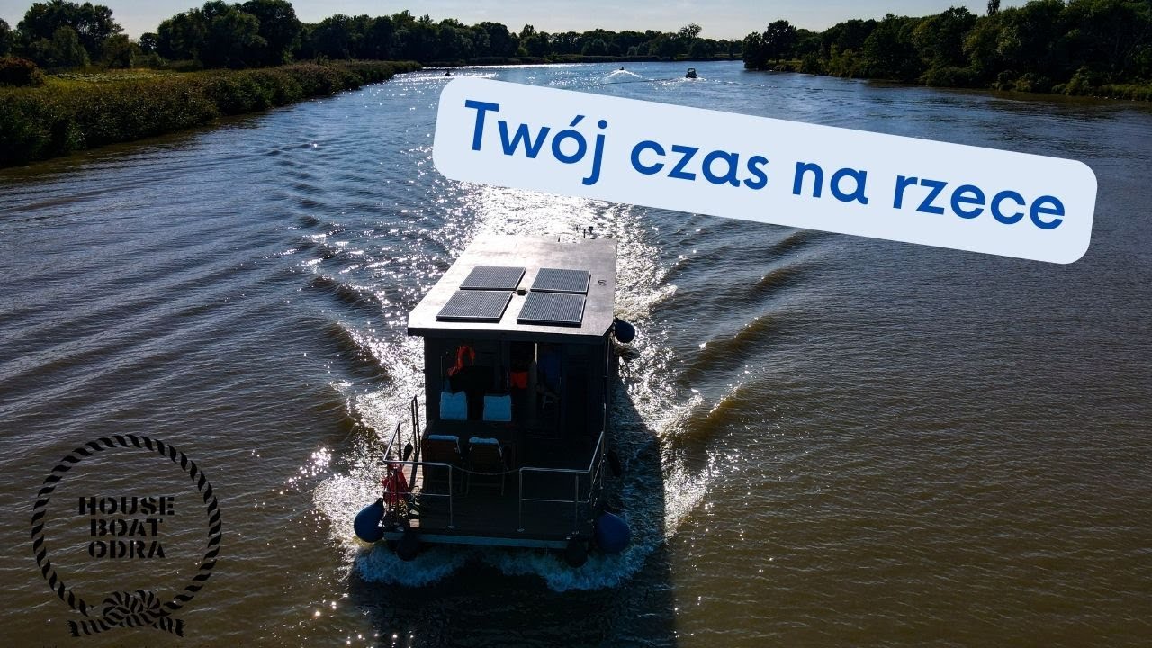 Pływający dom Water Lady Houseboat Odra, czarter, sprzedaż, produkcja, wynajem, Uraz, Wrocław