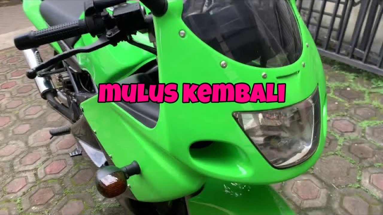 Restorasi Ninja rr se 2011 PART 4/4 (Baju baru buat si ninja)