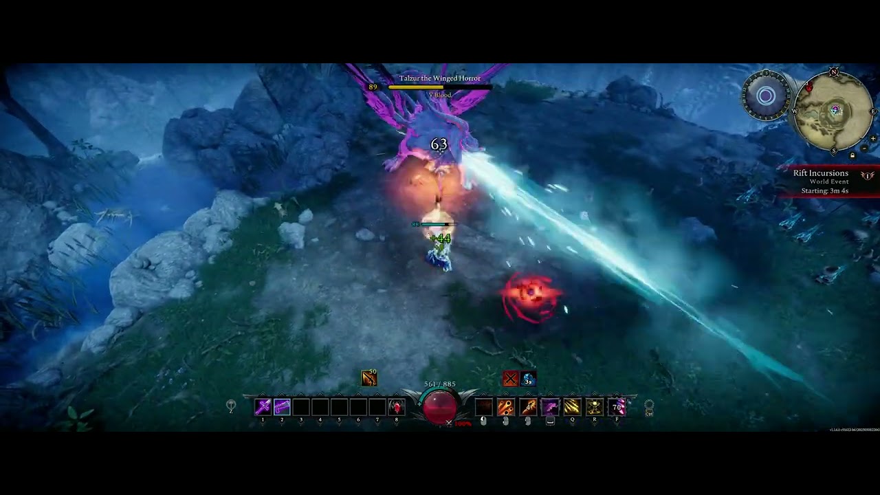 [V Rising 1.1] Brutal Talzur, the Winged Horror - Pistols Solo