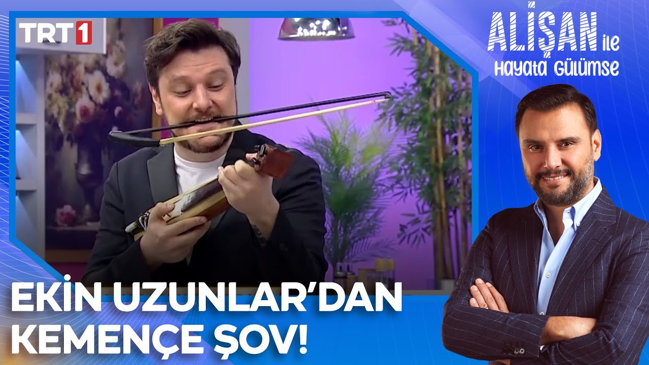 Ekin Uzunlar'dan kemençe şov! | @AlisanileHayataGulumseTRT
