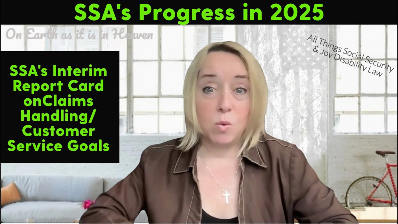 SSA NEWS - The Numbers are In -  SSA's Interim Report Card onClaims Handling/Customer Service Goals
