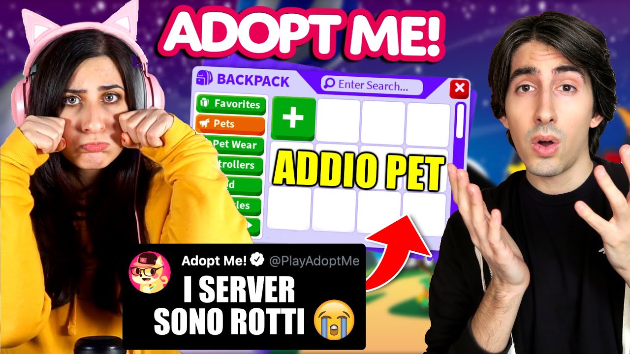 I SERVER di ADOPT ME si ROMPONO e FRANCY PERDE i PET LEGGENDARI 😱 Adopt Me ROBLOX ITA @FrancyDreams