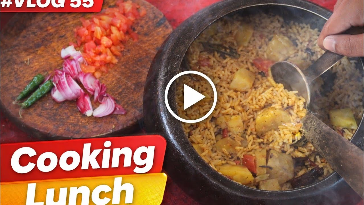 55 vlog 😃 cooking lunch 🍝🥗🍱