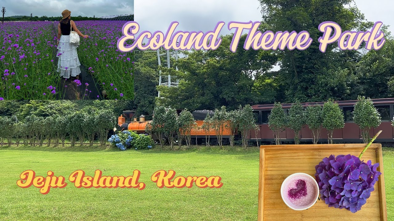 Ecoland Theme Park Jeju Island South Korea | Tour, Train Ride & Scenic Nature Views