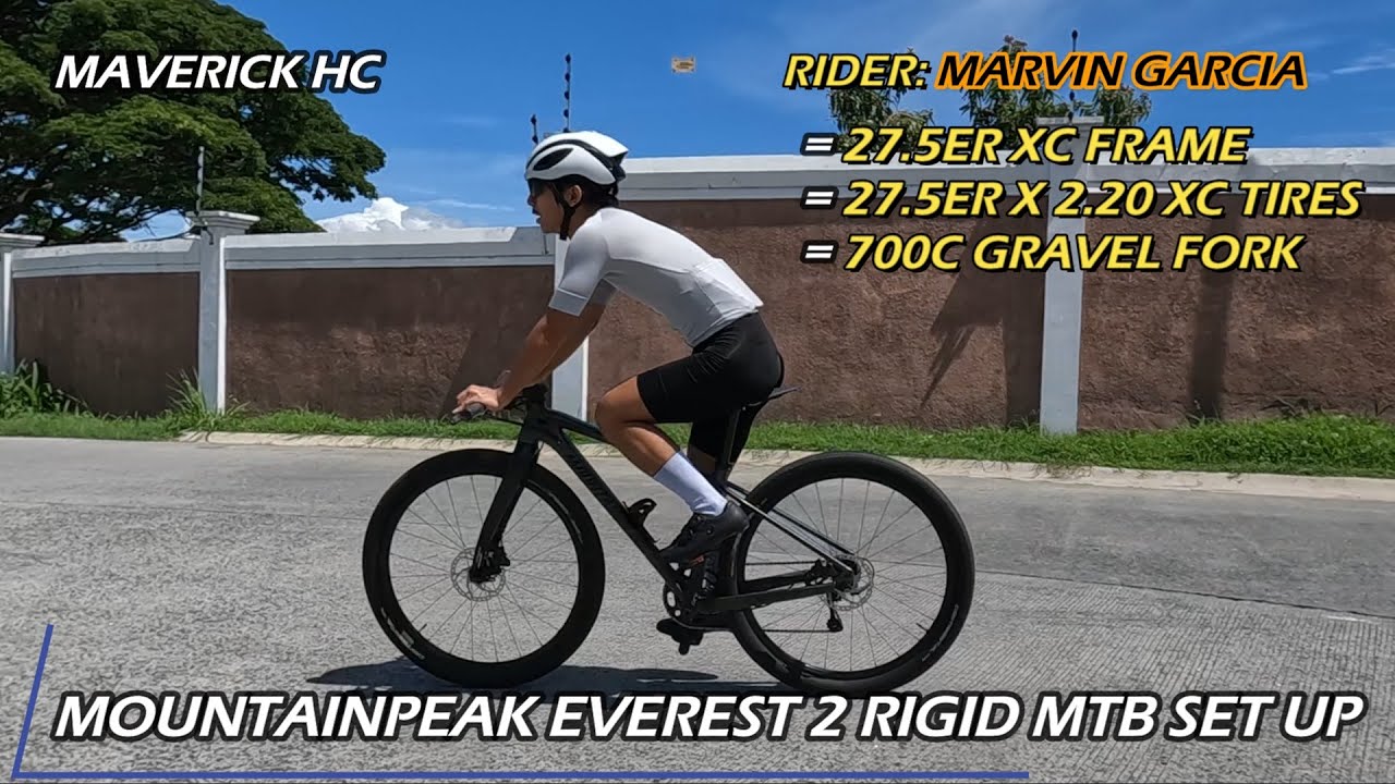 9.54 Kilogram Mountainpeak Everest 2 Rigid MTB ni Marvin Garcia(UPDATED BIKECHECK)