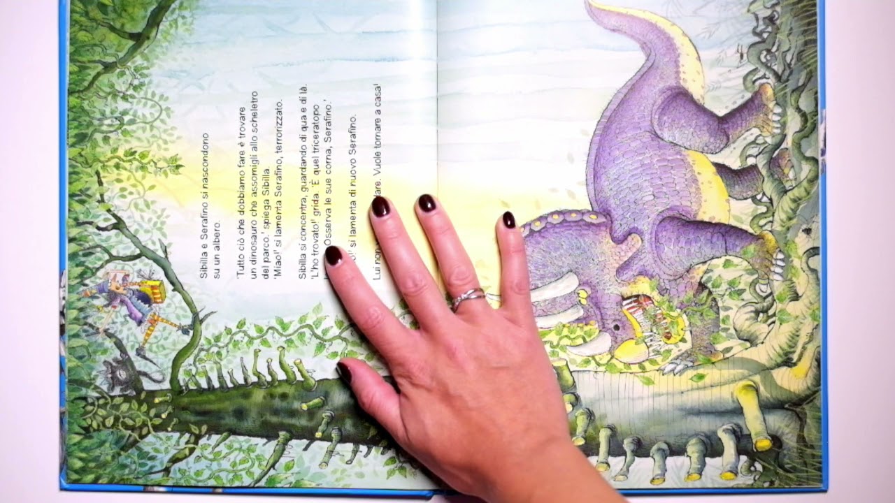 La strega Sibilla e il gatto Serafino - Il dinosauro