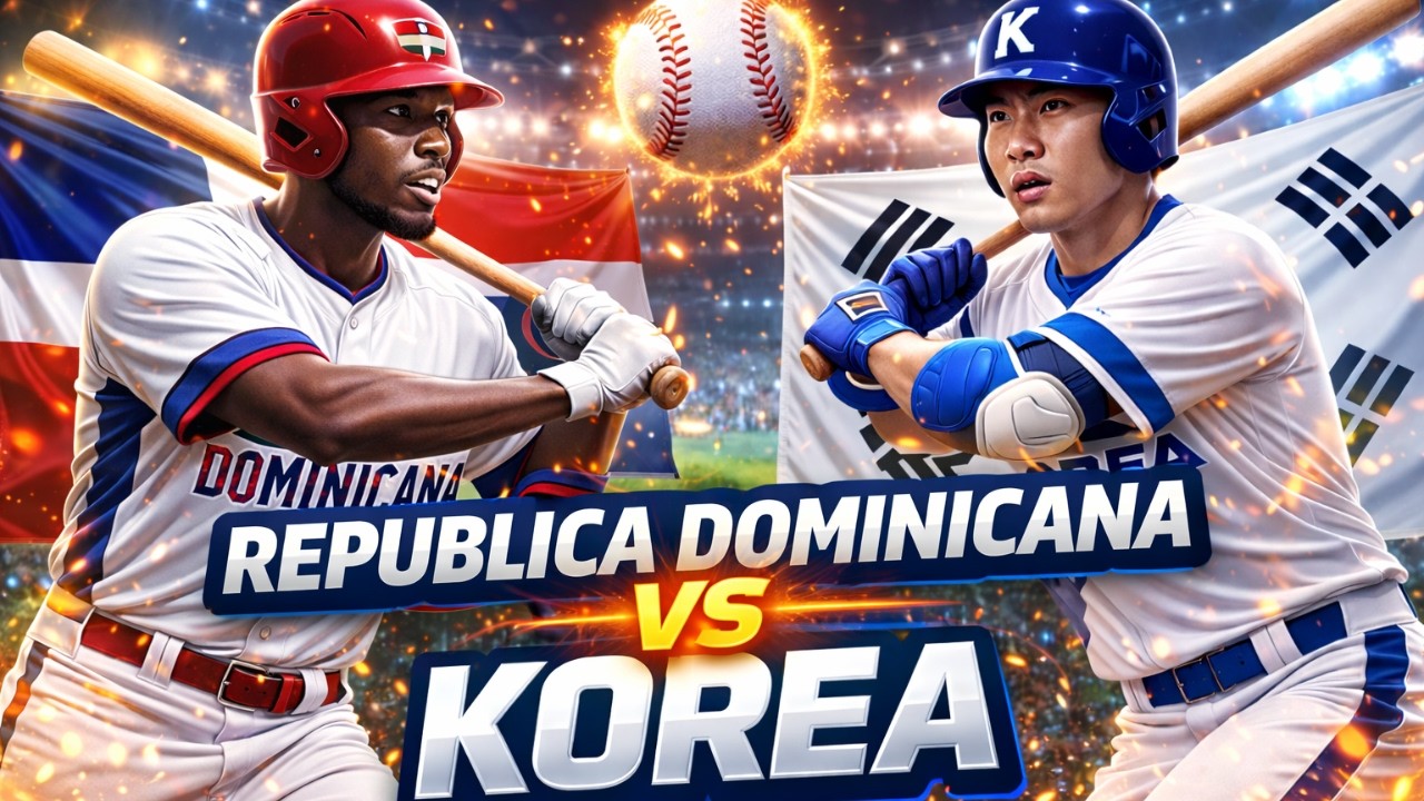 Republica Dominica vs Korea ⚾  | Highlights y Análisis