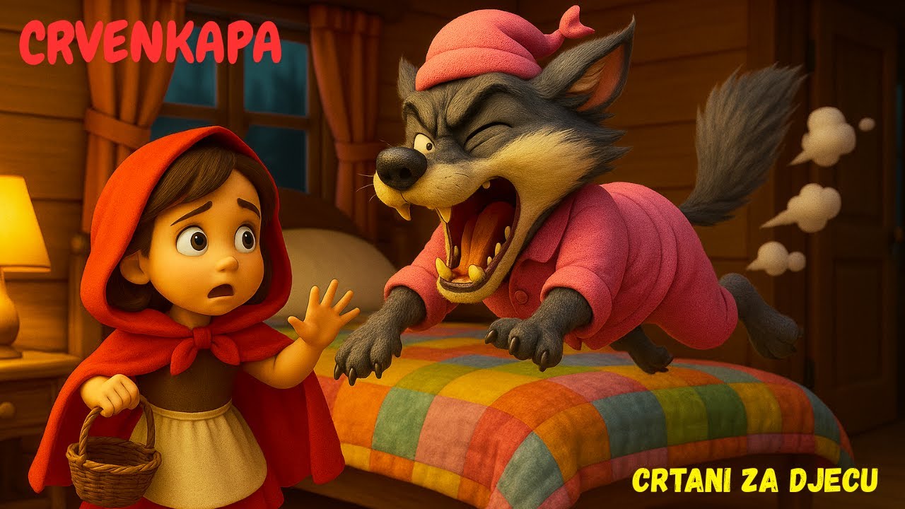 Crvenkapa - crtani za djecu - bajke i basne za djecu