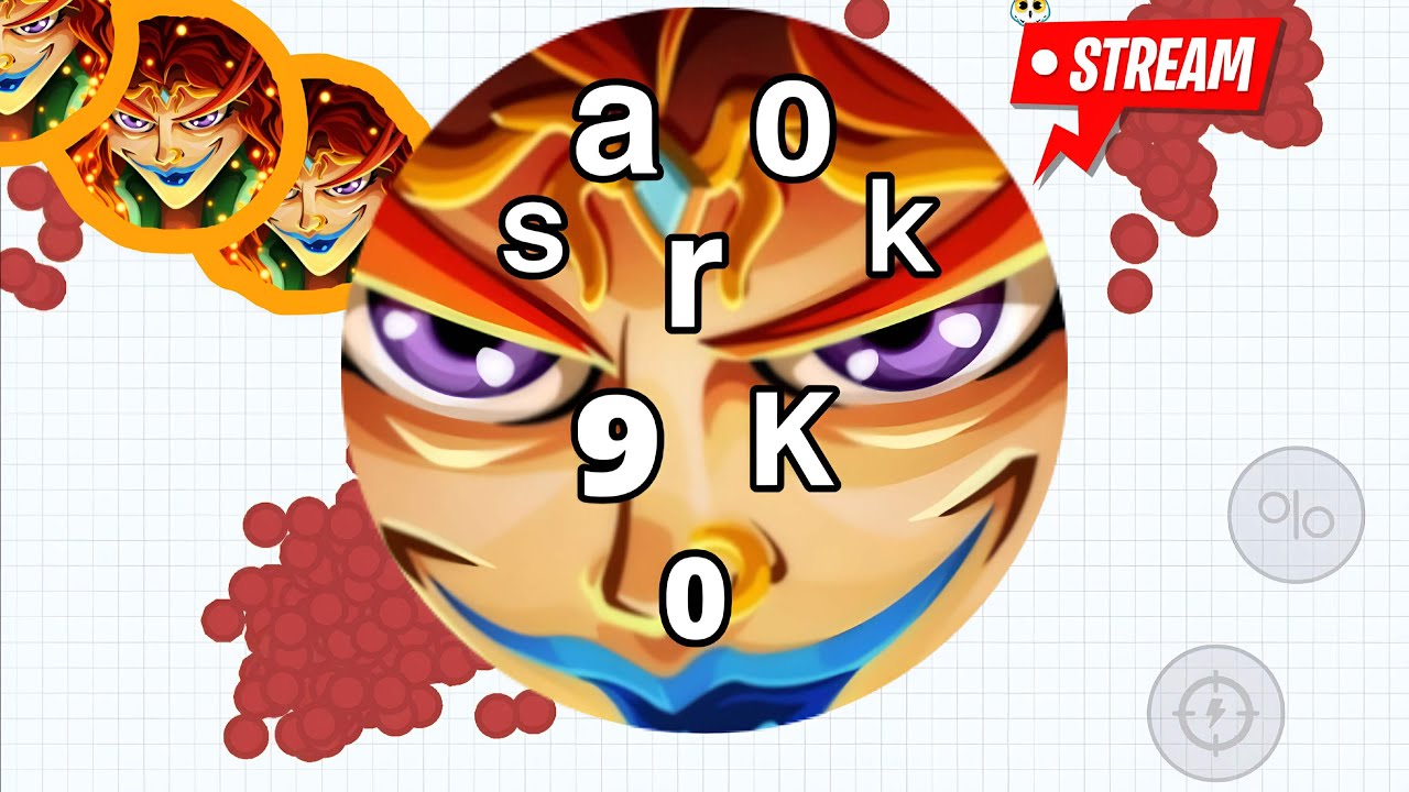 Agar.io Mobile - Sarok Live Road to 90K!