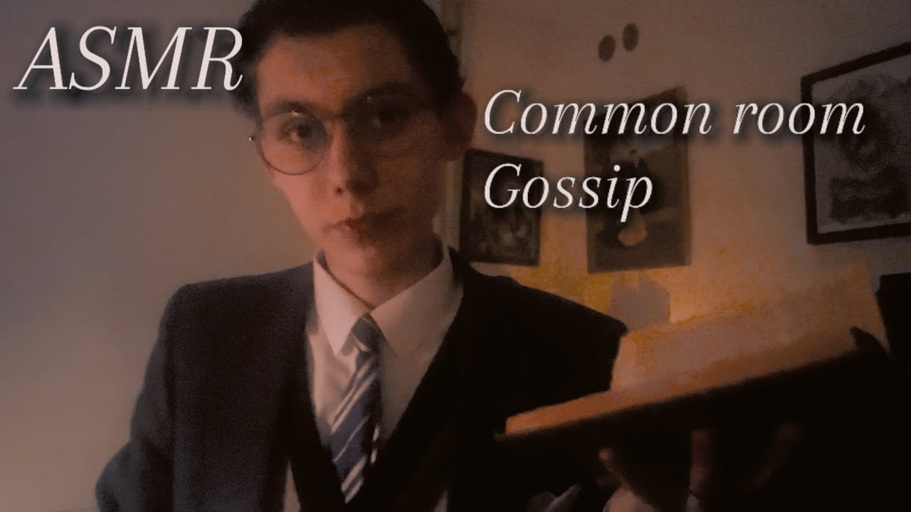 ASMR - Night talk in the Ravenclaw common room, Harry Potter inspired for a deep sleep 😴