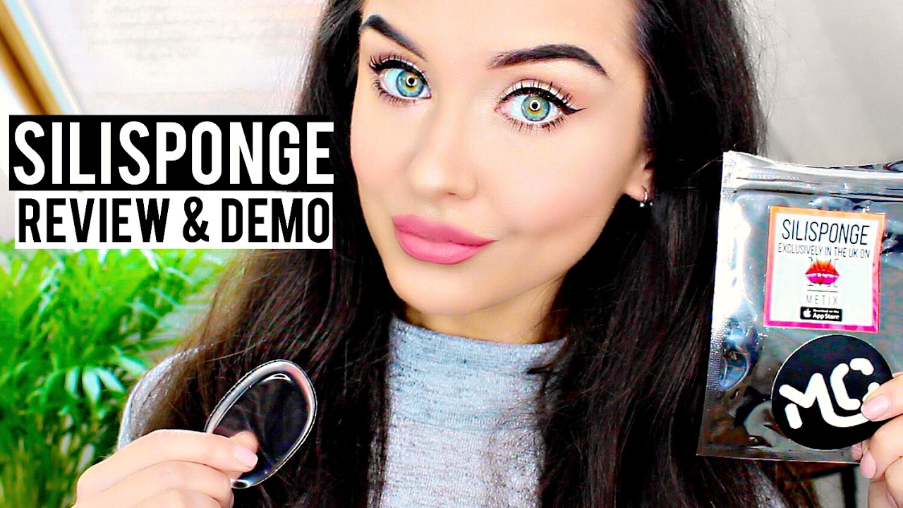 SILISPONGE SILICONE MAKEUP SPONGE BY MOLLY COSMETICS REVIEW & DEMO | KatesBeautyStation