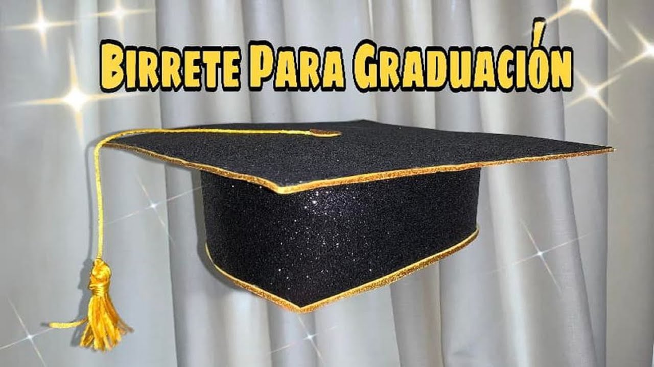 Birrete Para Graduación En Foami