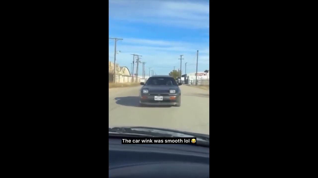 Car Wink Meme  #shorts #shortsfeed #shortsfeedviral #2023 #2024 #car #drift #wink