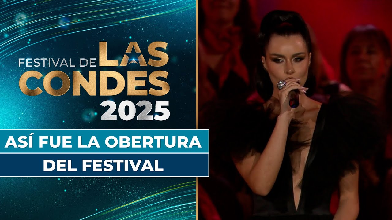 ¡CON LA PRESENTACIÓN DE EMILIA DIDES! 🎤 Así fue la obertura del Festival de Las Condes 2025 ✨
