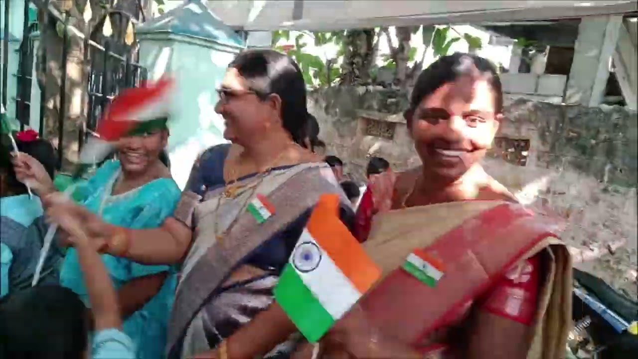 Republic day celebration in Bharath techno School madhira 2026.