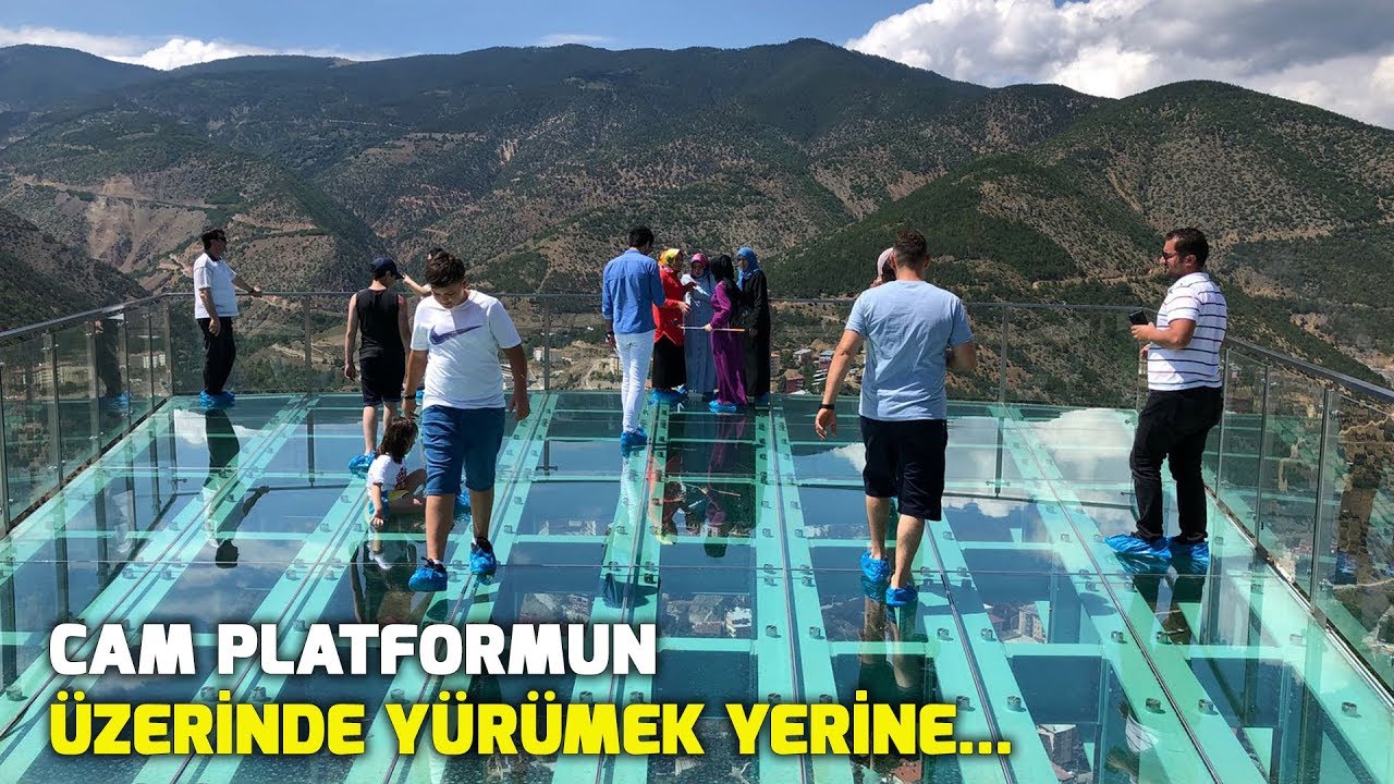 240 metredeki cam seyir terası korkutuyor