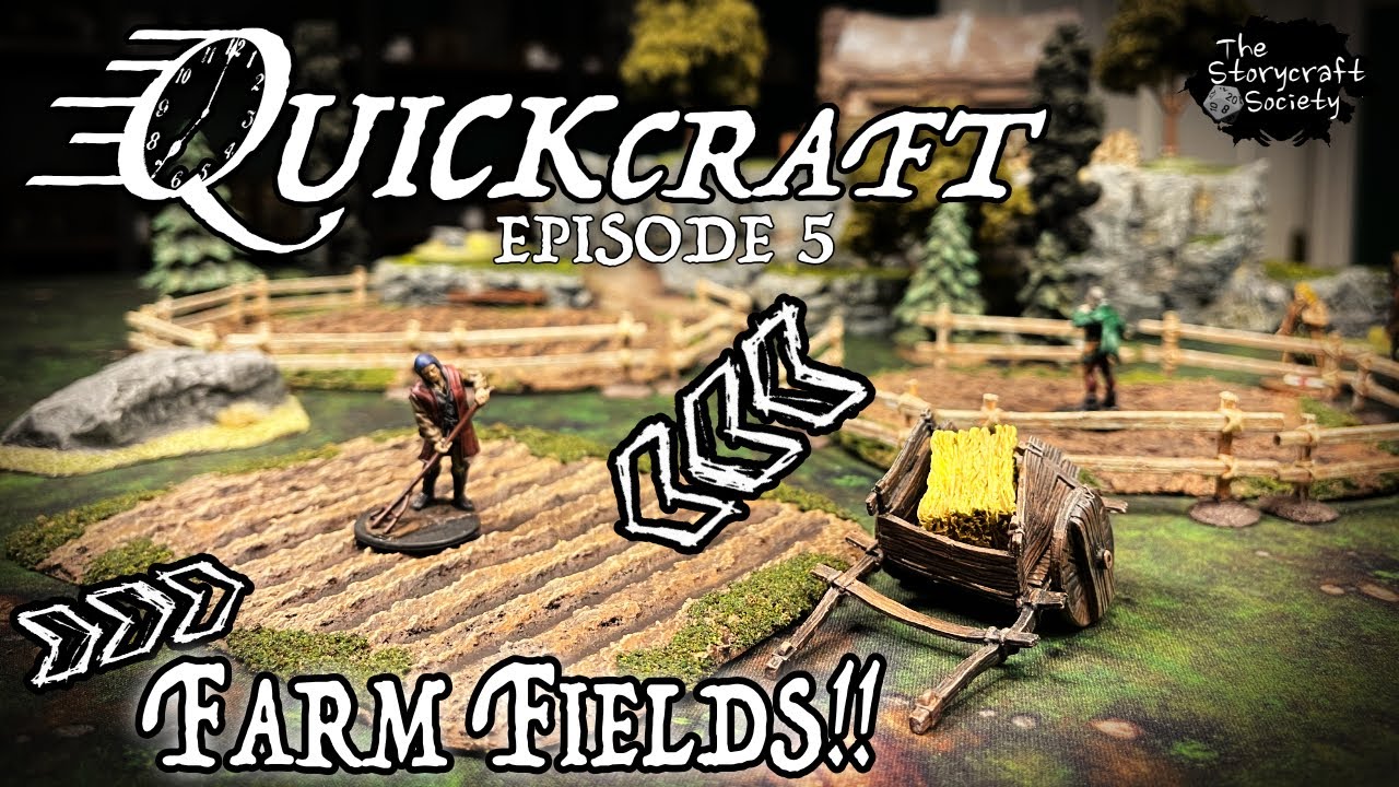 Как быстро и легко построить ФЕРМЕРСКИЕ ПОЛЯ для D&D!! (Quickcraft, Эпизод 5)