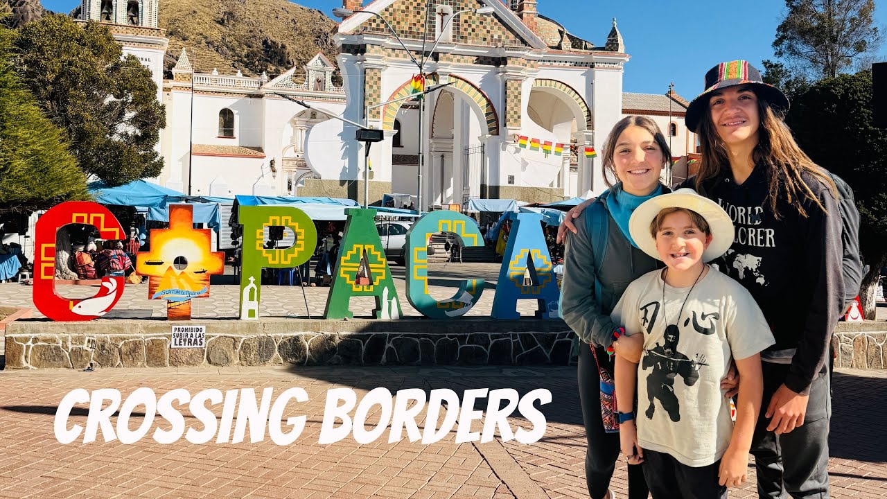 Crossing from Peru to Bolivia 🇵🇪→🇧🇴 | Lake Titicaca, Copacabana & La Paz
