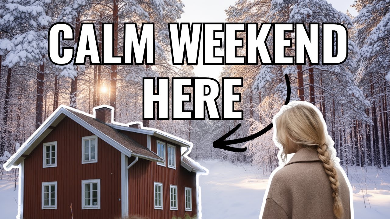 Join me as a Swedish girl living in the countryside with my two cats  | no talk