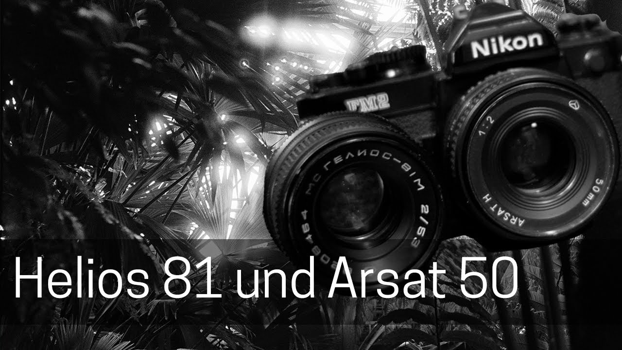 Helios 81 und Arsat H 50 - Sowjetische Objektive für Nikon-Kameras?