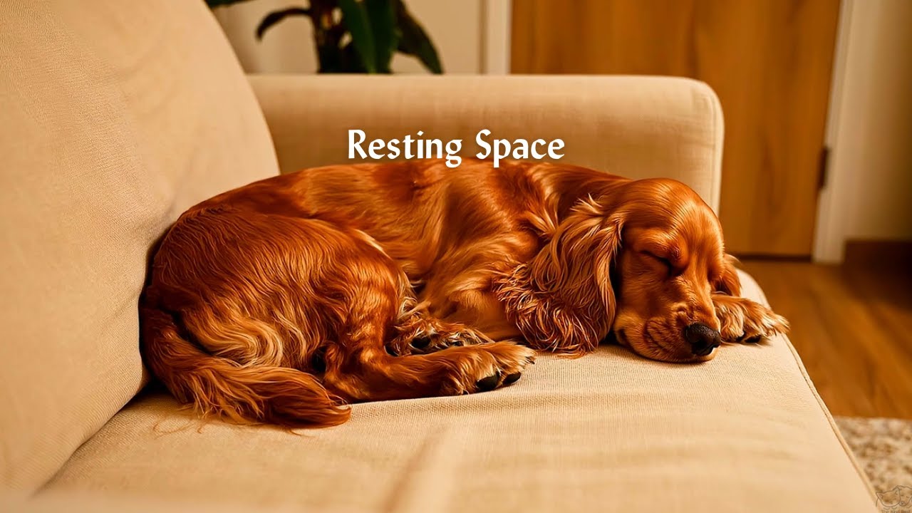 Sleeping Cocker Spaniel | Calm Ambient Music for Background Rest