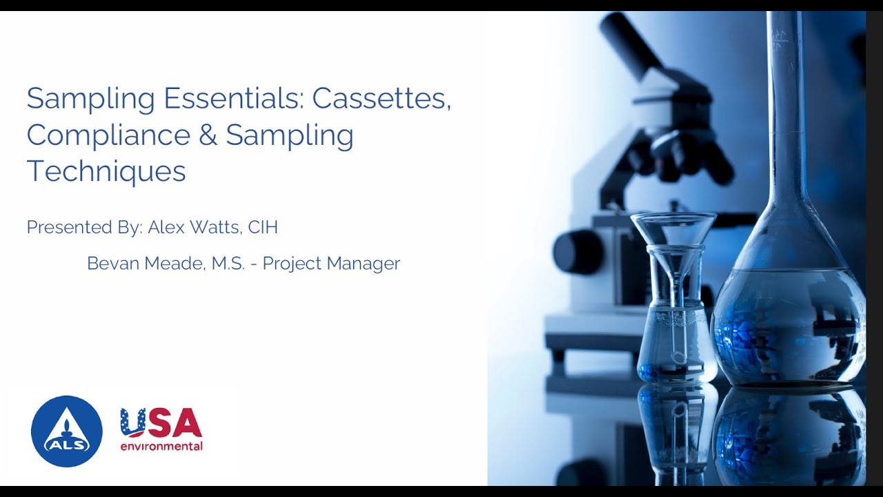 Webinar: Personal Air Sampling Essentials using the GilAir Plus with ALS Global