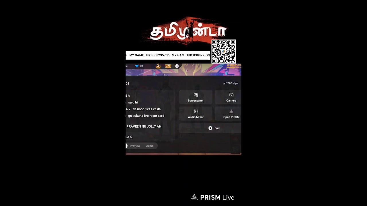 ff live in Tamil 💯🥵