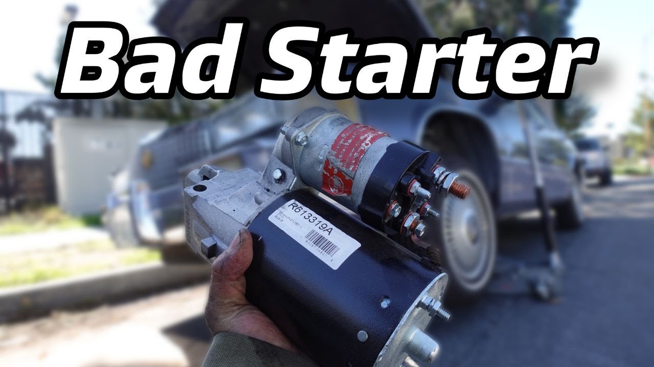 This is Why My Cadillac Won't Start - Starter Replacement