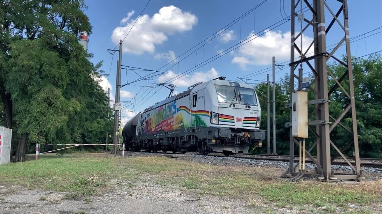LGBTQ+ Vectron 193.366 & jeden z posledních NEx Rotterdam - Žiar nad Hronom - 10.8.22