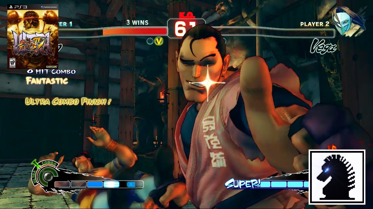 PS3 Ultra Street Fighter IV - Shiryu vs F81