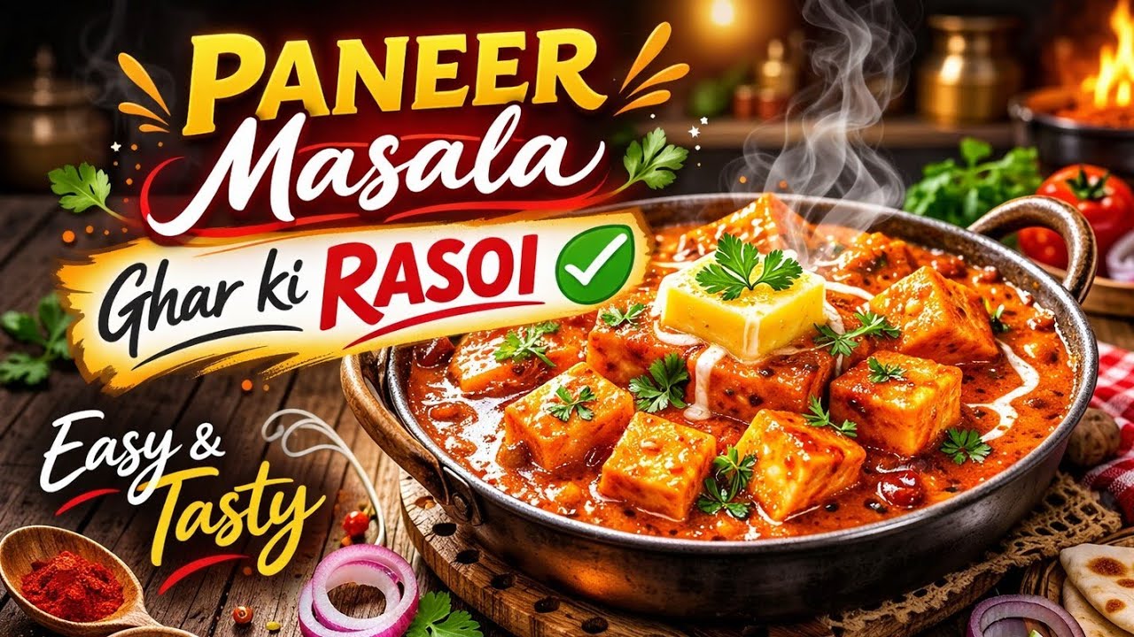 Making A Panner Masala Ki Sabji By Ghar ki RASOI ✅🙂#viralvideo #subscribetomychannel #viralvideo 