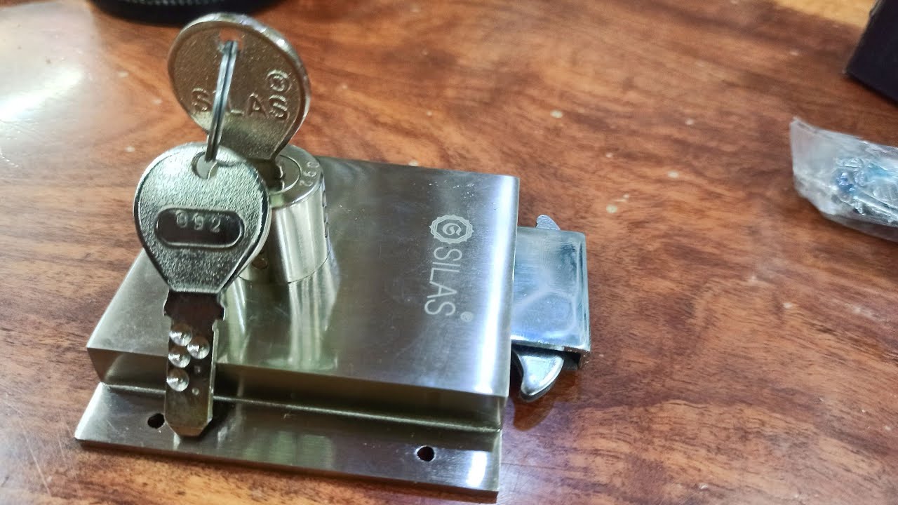 Sliding door lock|Quality is very good|Computer key|Silas lock