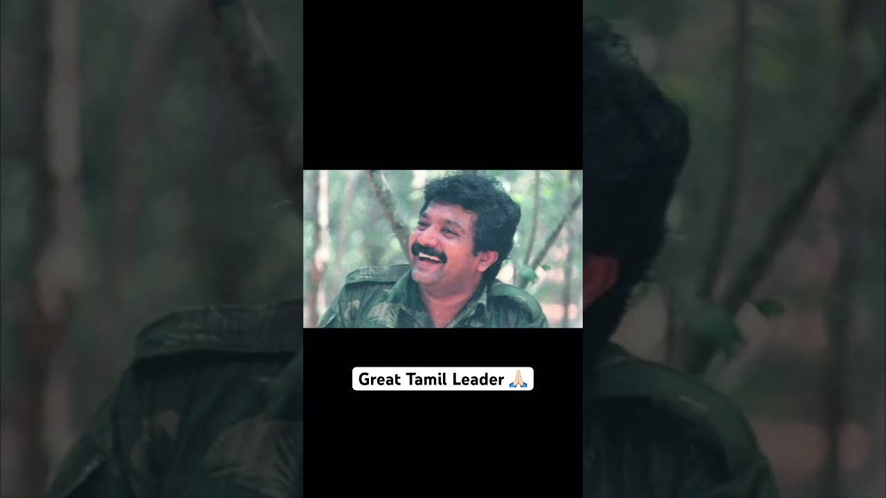 Great Tamil leader 
