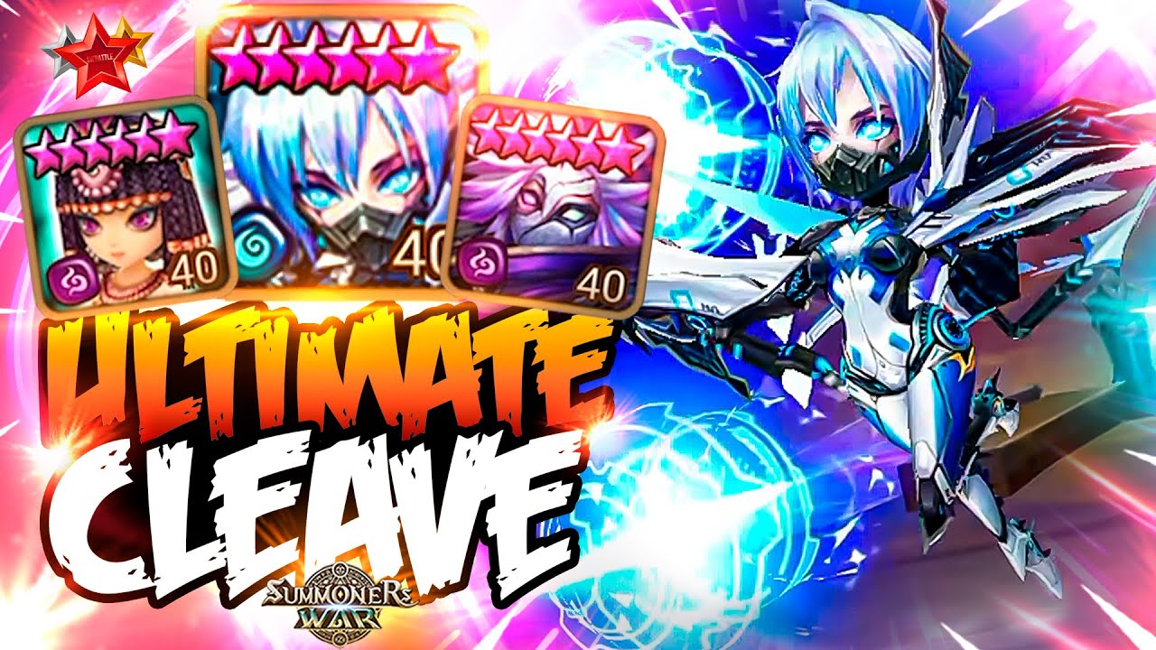 8-0 Win Streak with CRAZY DAMAGE AMBER (G2 Cleave) - Summoners War