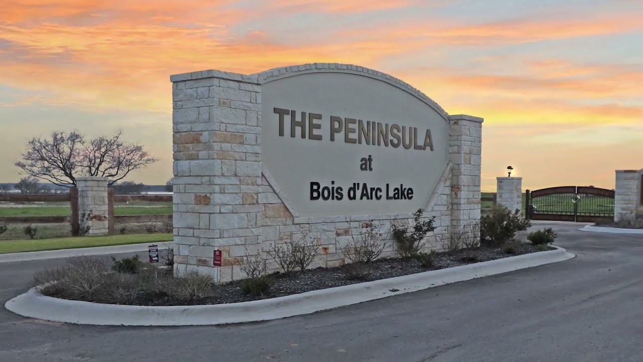 Bois d'Arc Lake 3 1 Acres For Sale Honey Grove Texas