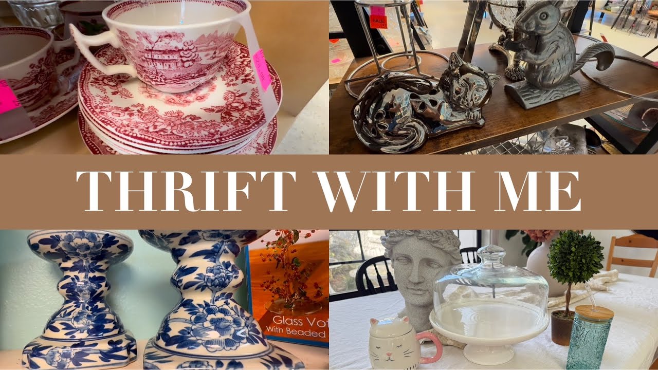 HABITAT FOR HUMANITY RESTORE THRIFT SHOP WITH ME FOR HOME DECOR SPRING THRIFTING