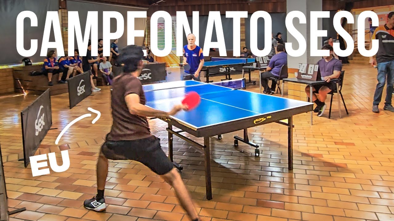 MEU PRIMEIRO CAMPEONATO DE TÊNIS DE MESA NO INTERMEDIÁRIO! (deu bom?)