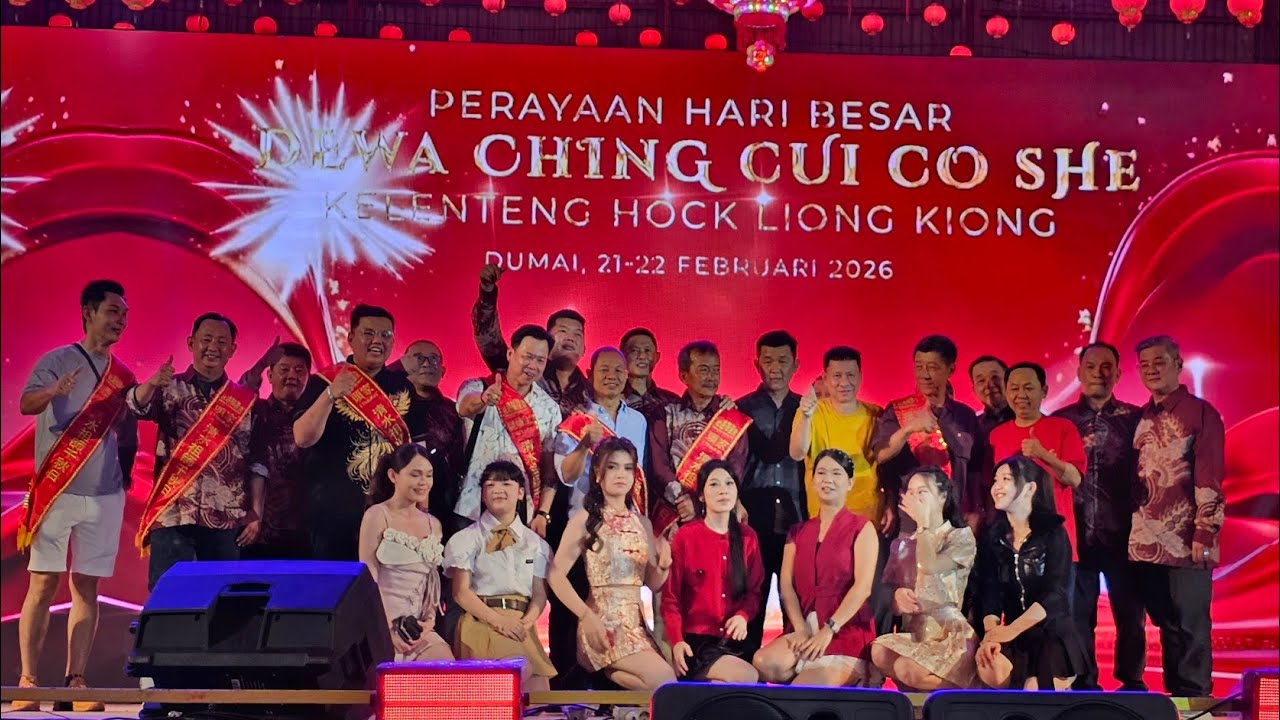 [ 1 ] Perayaan HUT Dewa ChingCuiCoSe ( 21-22/02/2026 ) Dumai Riau