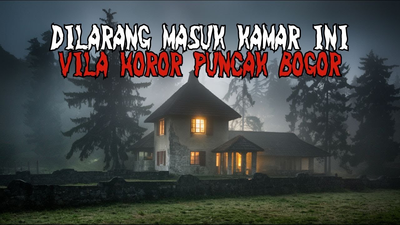 SEREM Larangan Masuk Satu Kamar Kosong!! Kisah Aneh di Villa Berhantu di Puncak Bogor Kala Malam